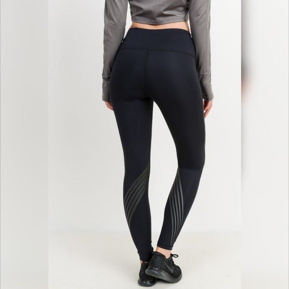 Highwaist Wraparound Wings Leggings Yoga - Picture 2 of 7